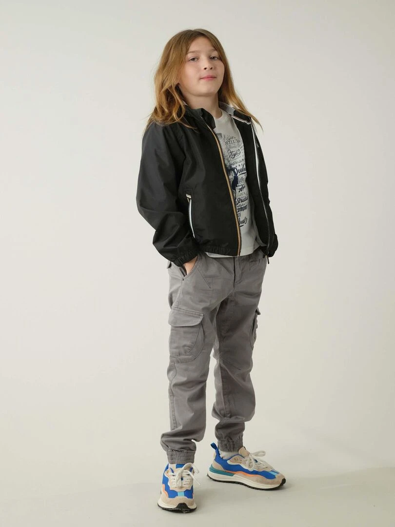 Blouson pour garçon 100 'Deeluxe' Noir
