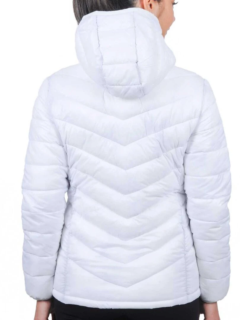 Doudoune fine fille GANSEO PEAK MOUNTAIN Blanc