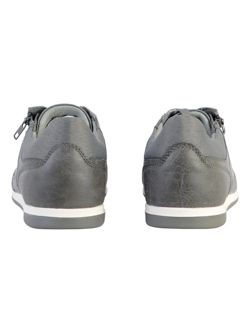 Basket Cuir Geox Cuir U Renan   Gris