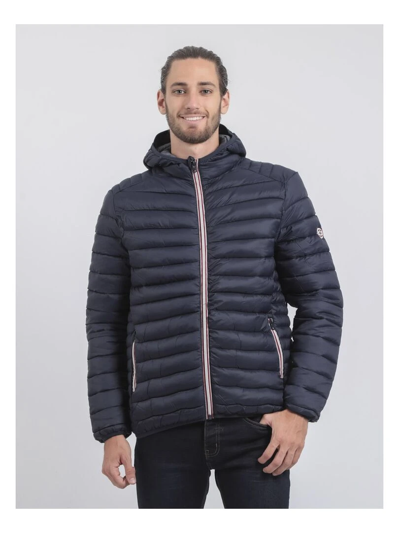 Doudoune légère capuche ZILLING Bleu marine