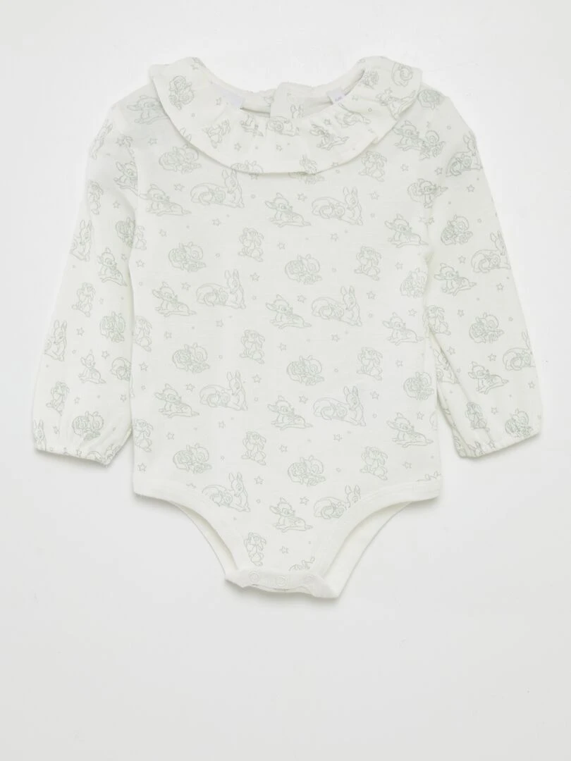 Ensemble 3 pièces body + legging + bavoir   Vert