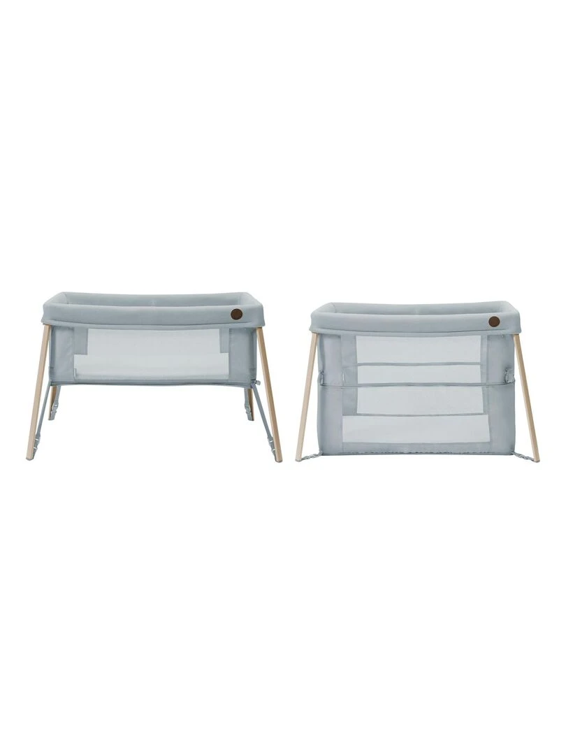 MAXI COSI IRIS ECO Lit de voyage 2 en 1 Compact De 0 à 3 ans Beyond Grey Argent