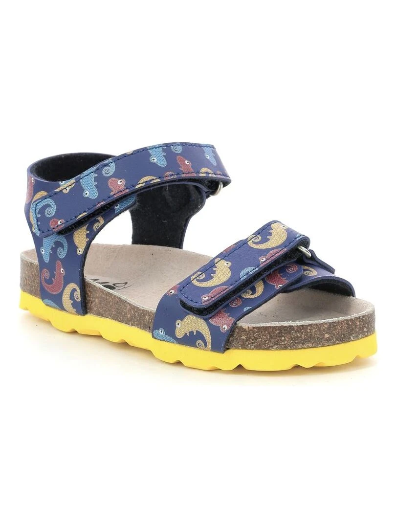 Sandales Synthetique Kourtis Bleu marine