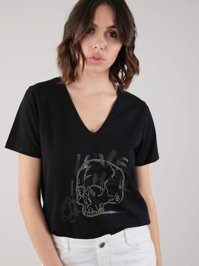 T shirt HELLAS Noir