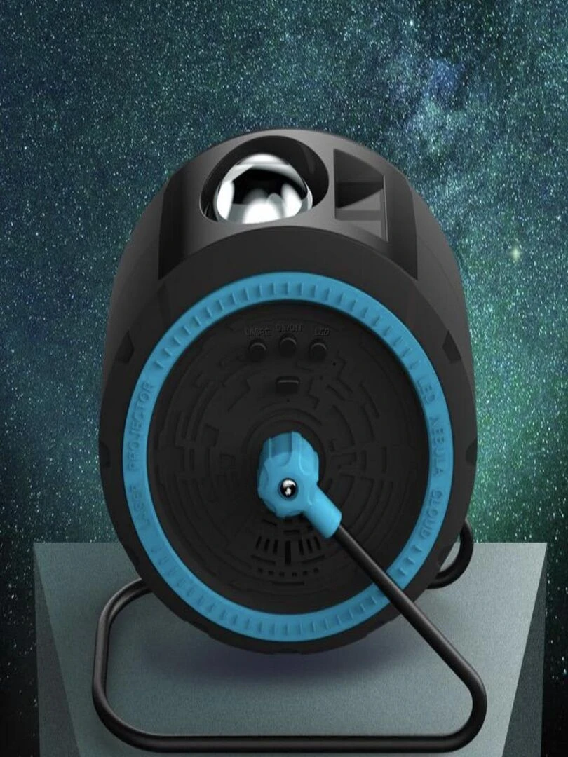 Lampe veilleuse planétarium ciel étoilé   Noir