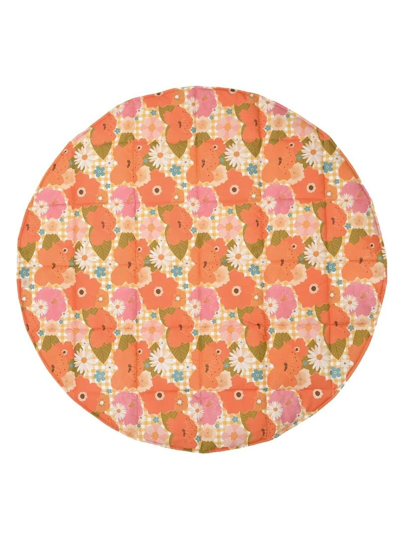 Tapis d'éveil rond imprimé Picnic Multicolore
