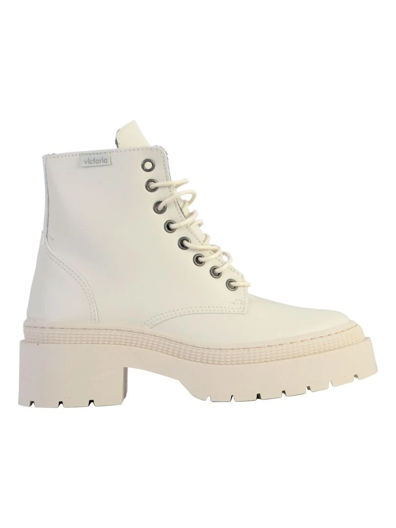 Bottine Montante Victoria Beige