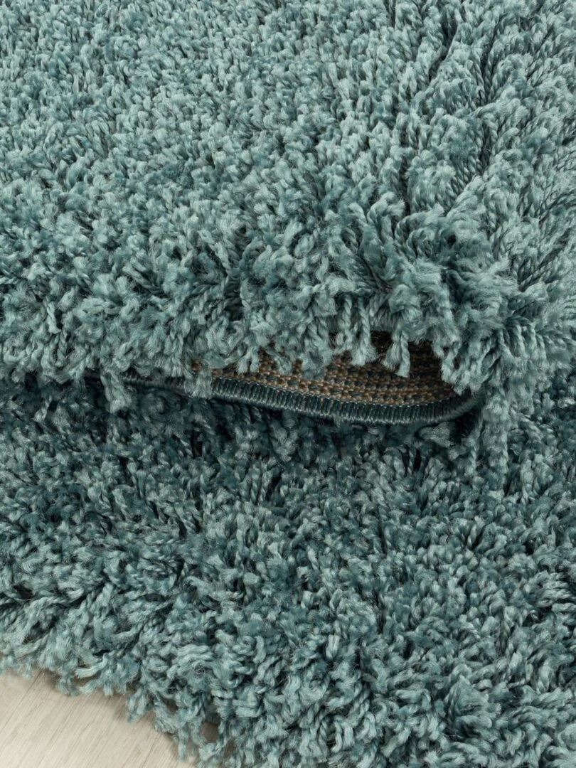 Tapis shaggy UNI I OEKO TEX®   Bleu