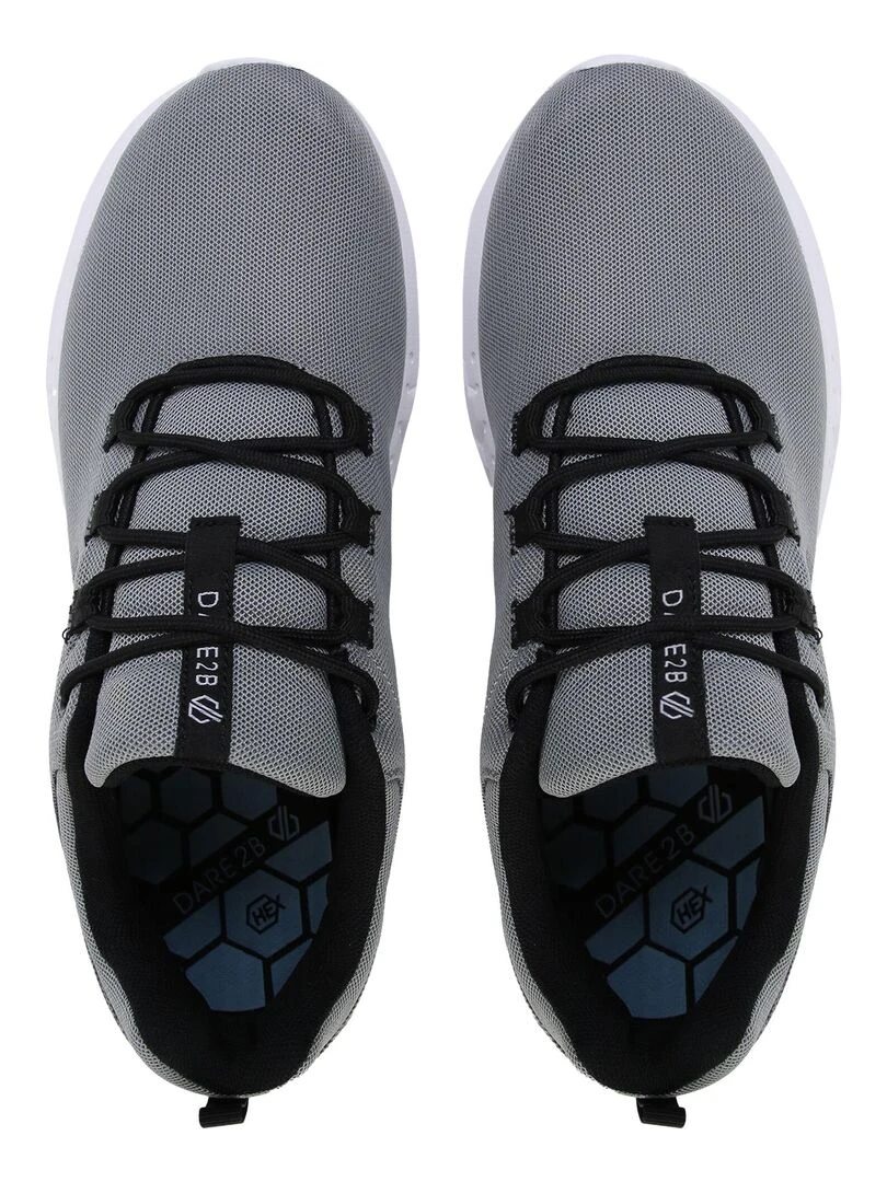 Dare 2B   Baskets HEX SWIFT   Gris foncé