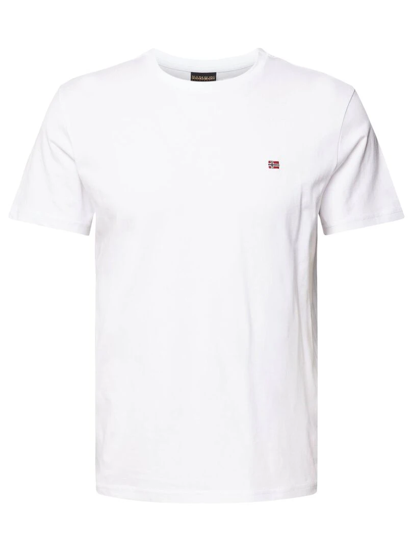 Tee Shirt Napapijri Salis SS Sum Blanc
