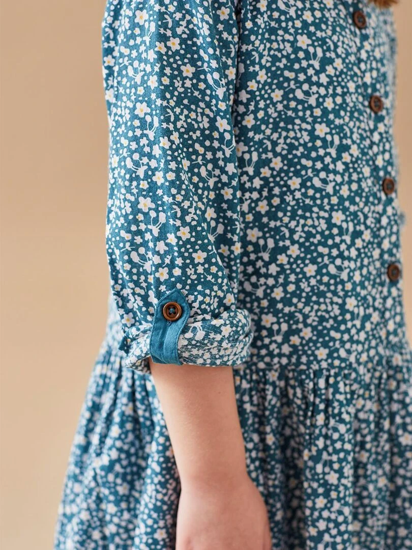 Robe à imprimés fleuris  canard   Noukie's   Vert