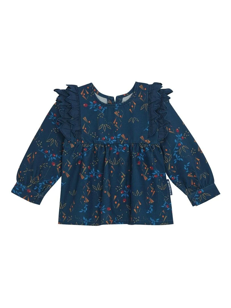 Blouse fille Souffle Étoilé Bleu