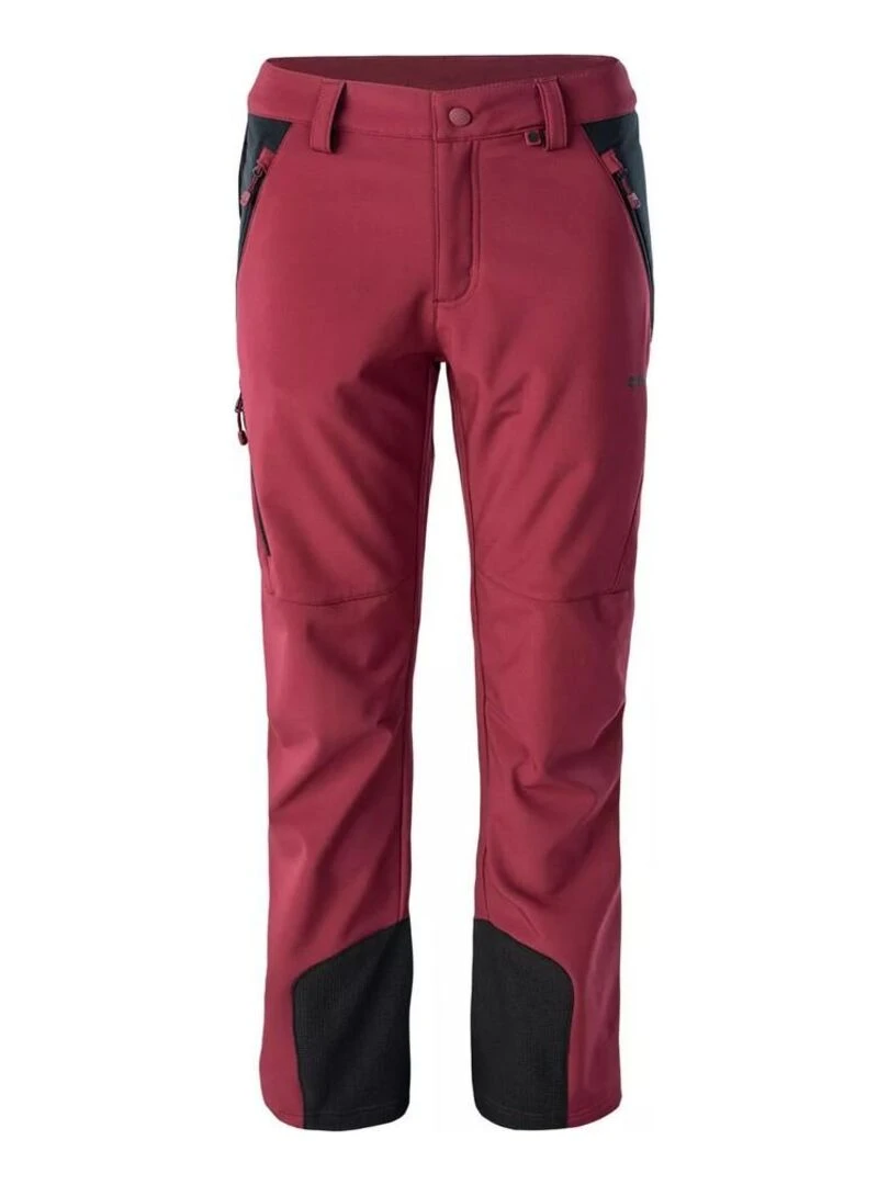 Hi Tec Pantalon de randonnée ASTONI Rouge carmin