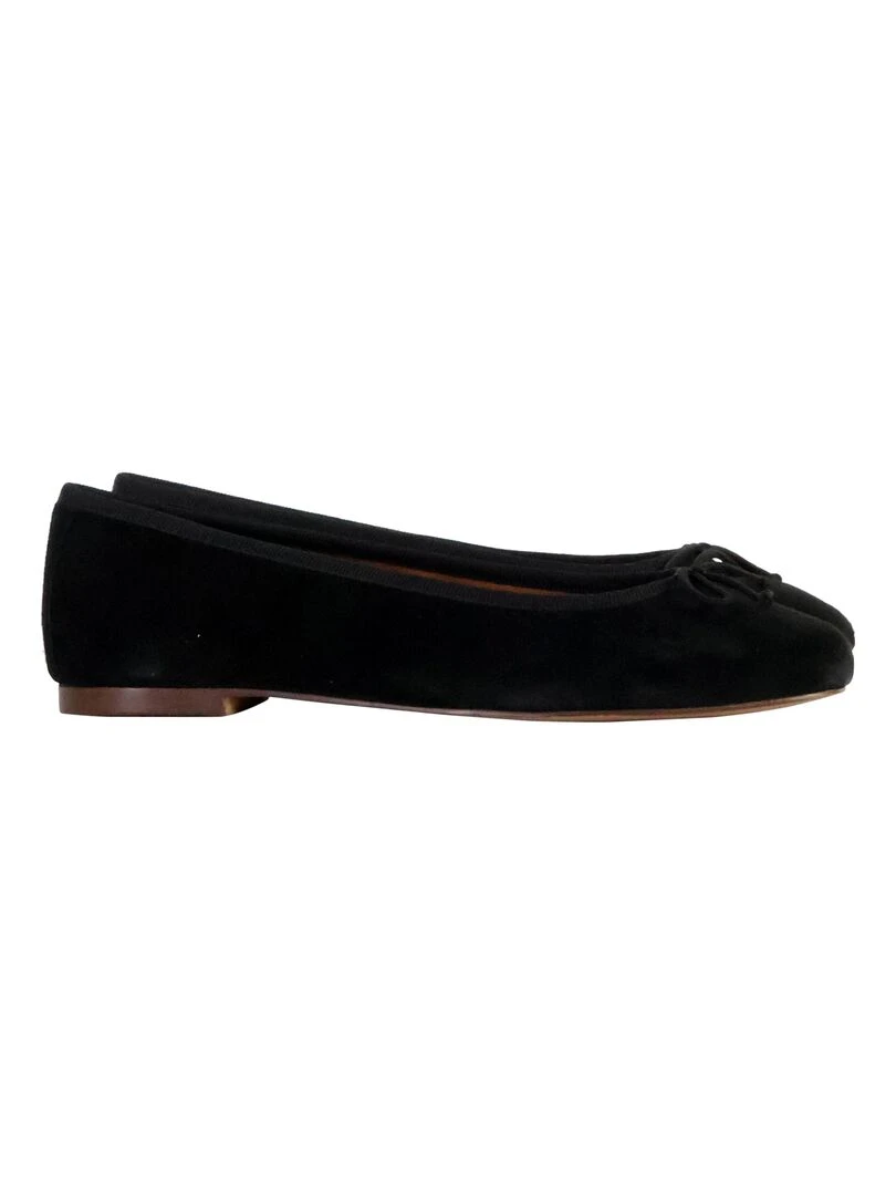 Ballerine Cuir Geox Marsile   Noir