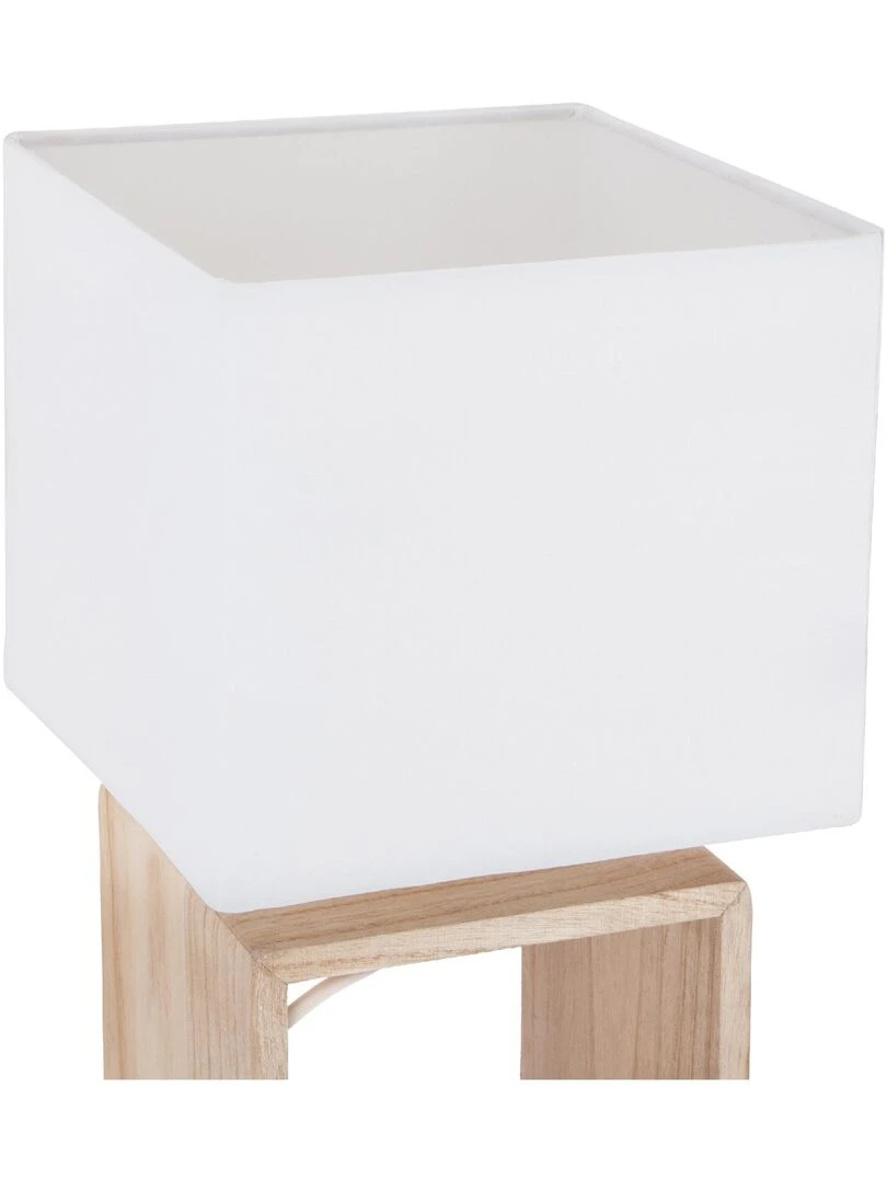 Lampe carrée à poser Blanc