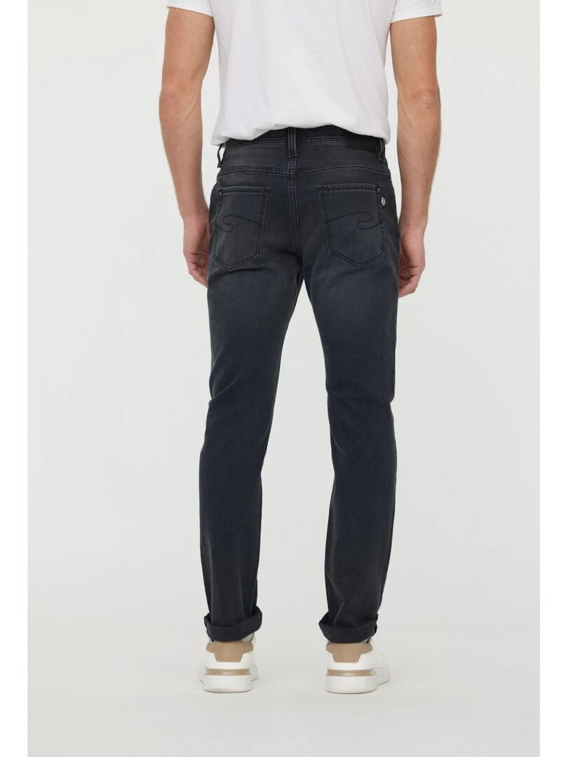 Lee Cooper   Jean coton straight 122Z   Noir