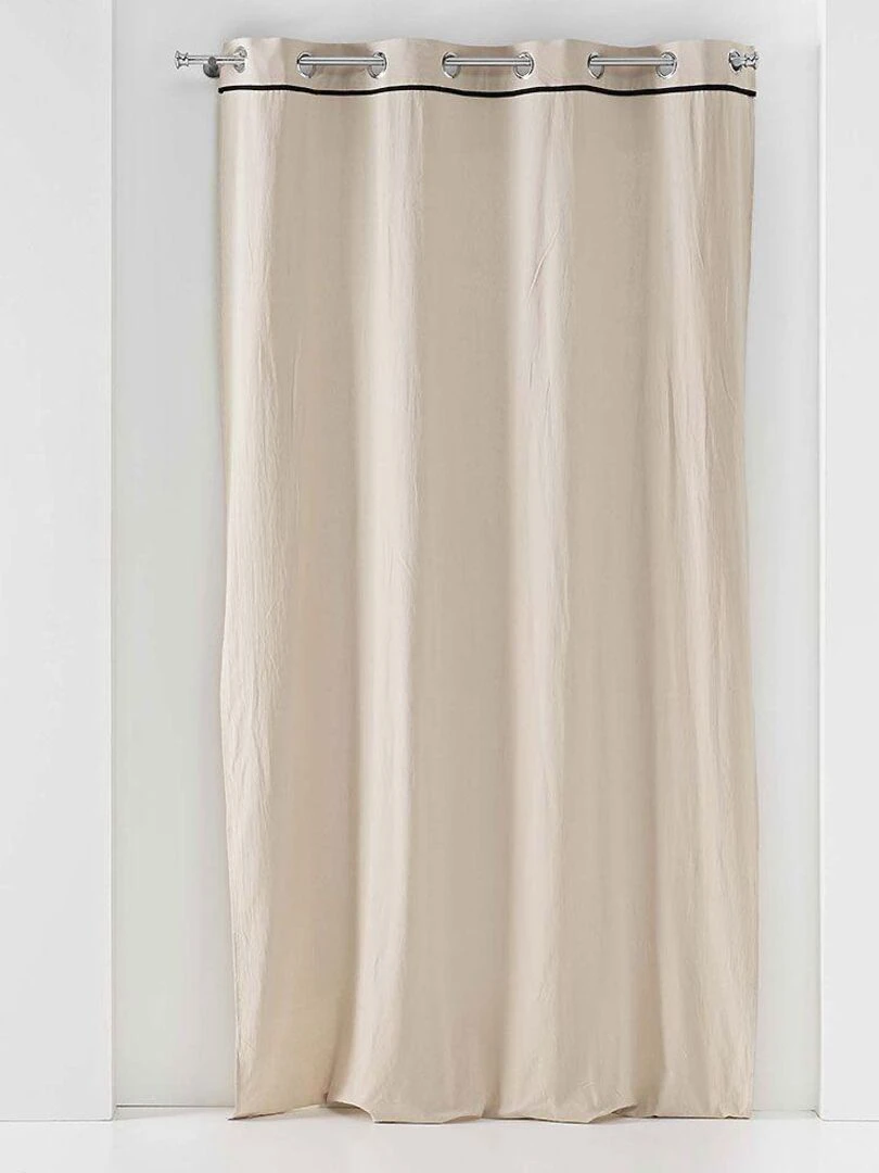 Rideau Linette   Blanc cassé