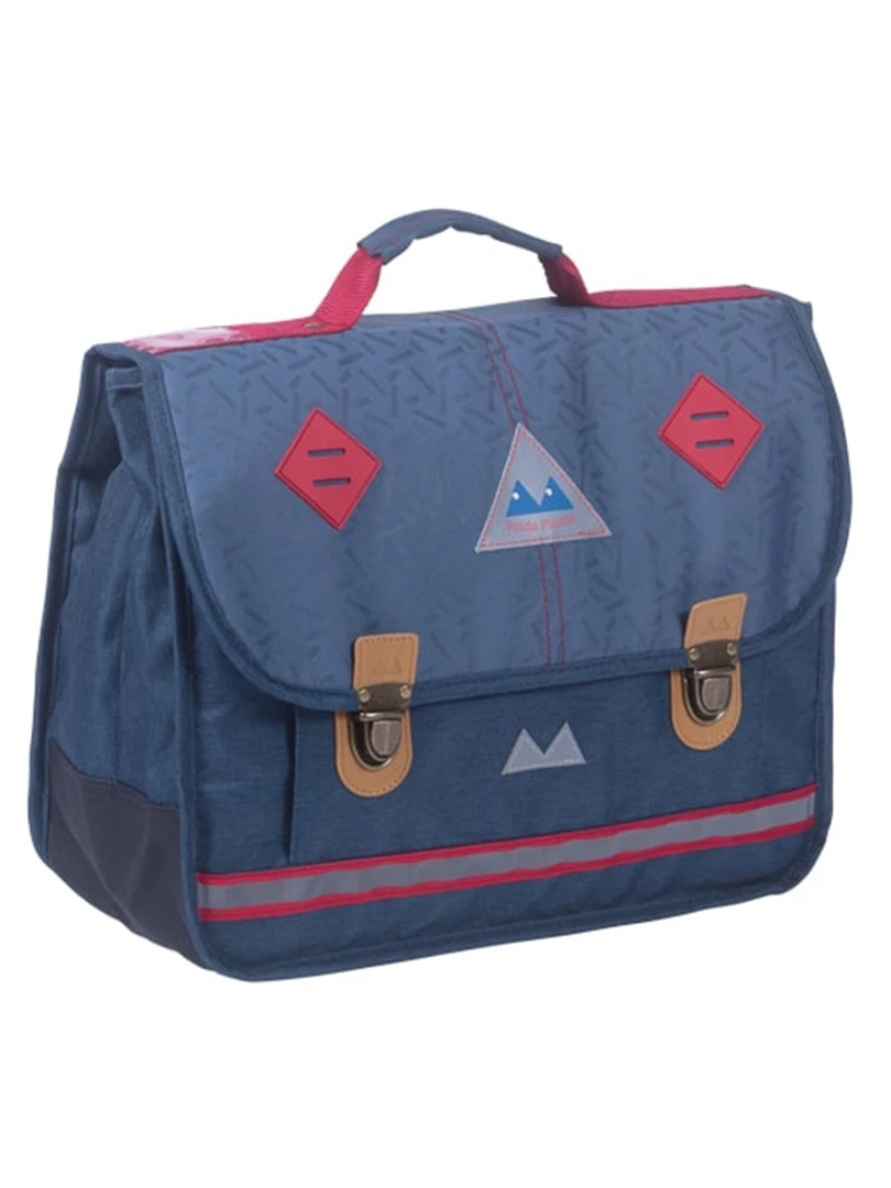 Cartable 38 Cm Poids Plume Confettis Marine Bleu marine
