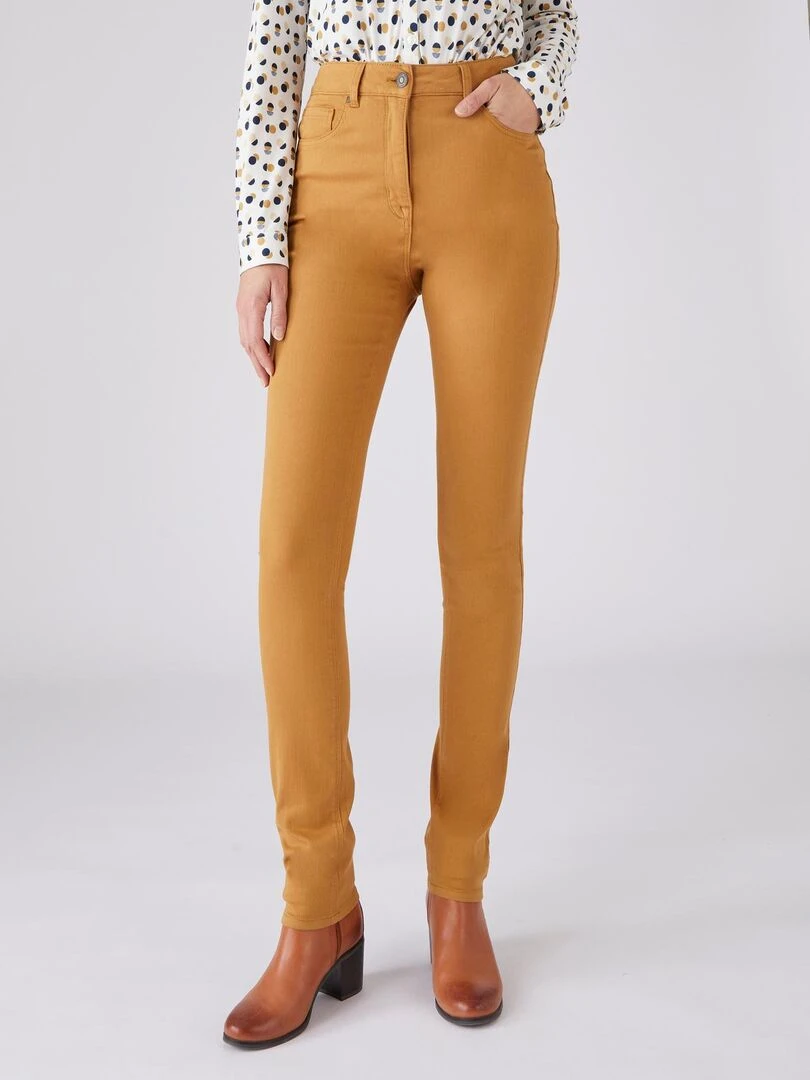 Slim taille haute Perfect Fit by Damart Damart Marron