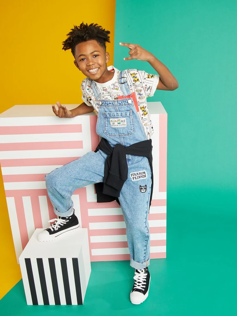 Sweat à capuche X Little Bad Wolf   Noir