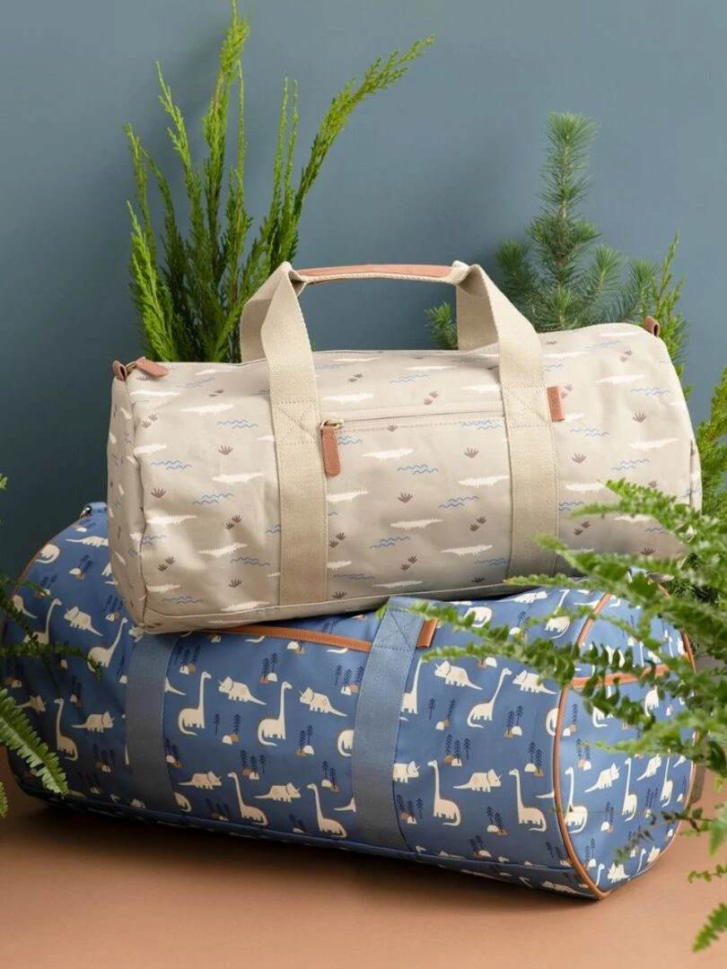 Sac week end Crocodile (55 x 26 cm) Vert