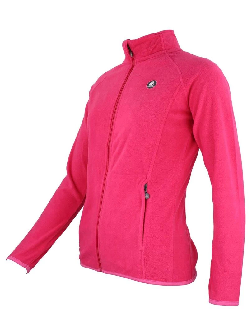 Sweat polaire femme AFONOR   Rose fushia