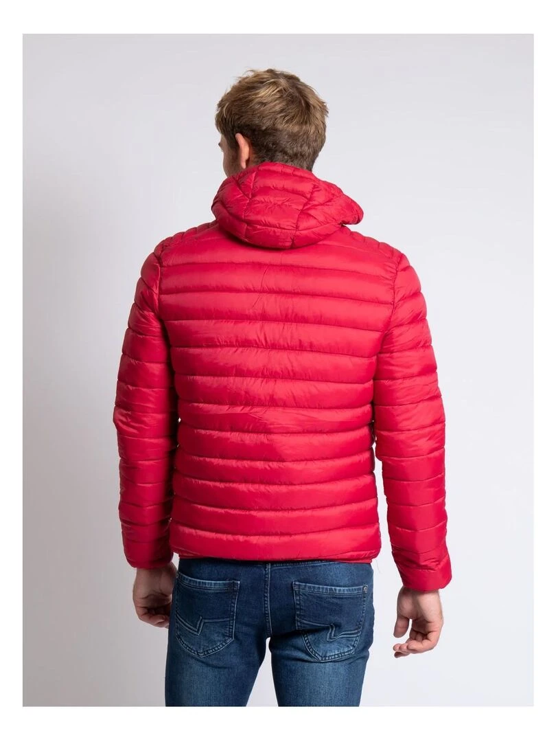 Doudoune légère capuche ZEGEL Rouge