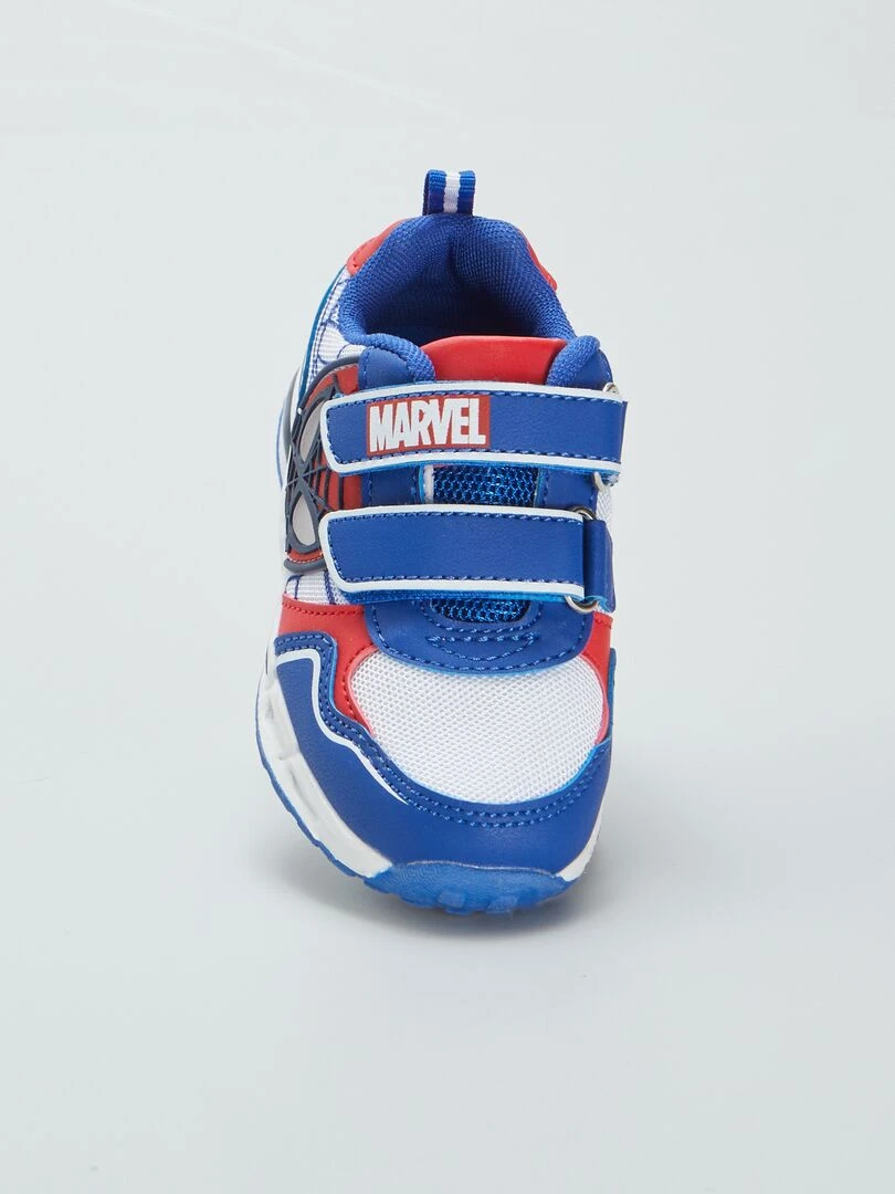 Baskets lumineuses 'Spiderman'   bleu