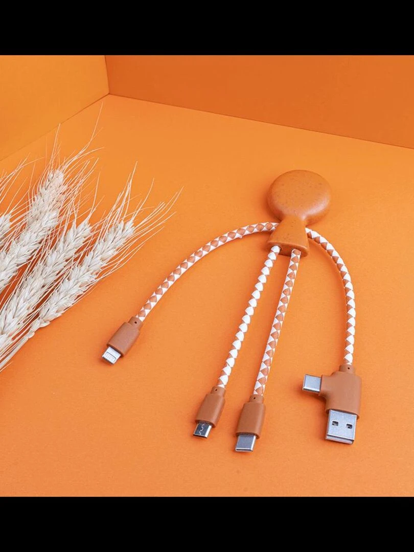 Cables multi connecteurs Mr BIO Xoopar   Orange   N/A