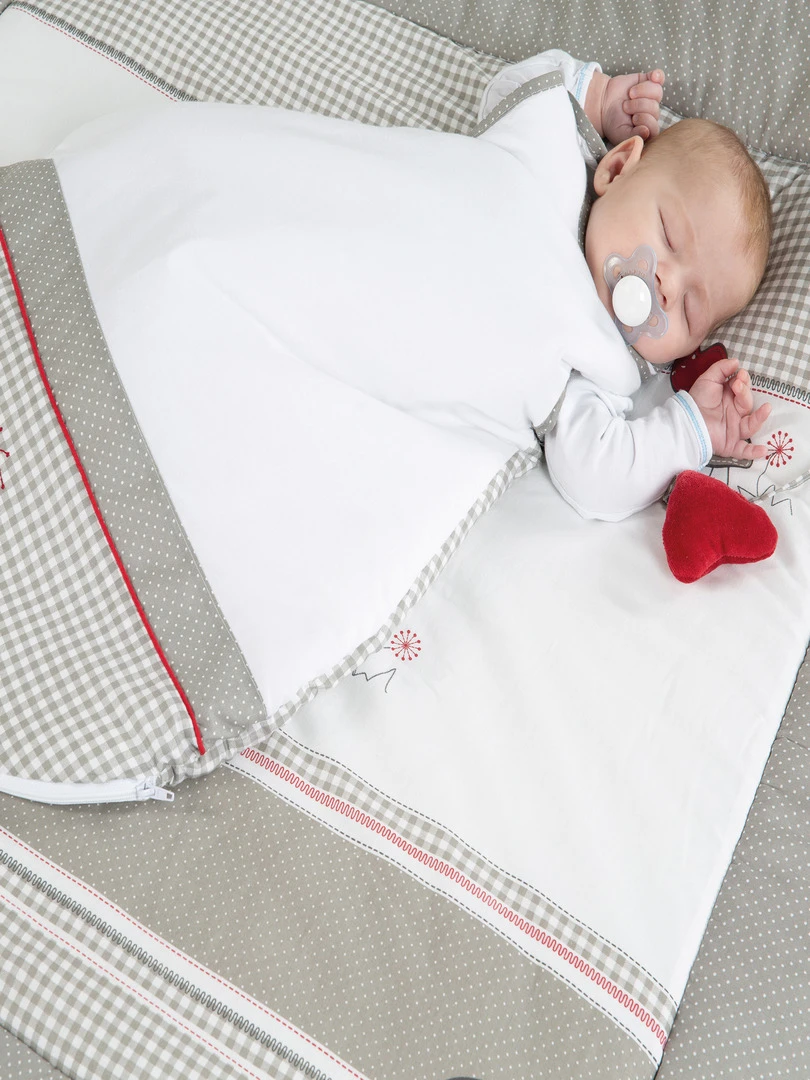 ROBA Gigoteuse Bébé "Adam & Eule" Sac de Couchage Toute L'année Multicolore