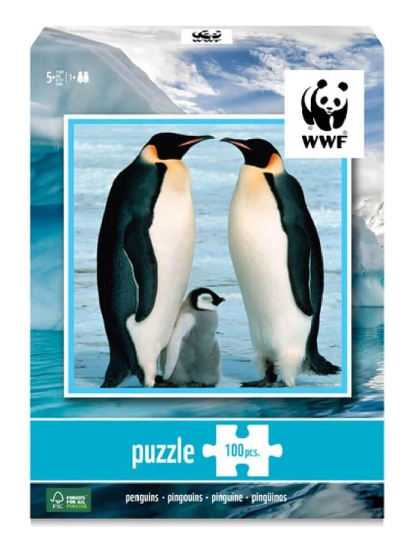 Puzzle 100 pièces : Bébés Pingouins N/A