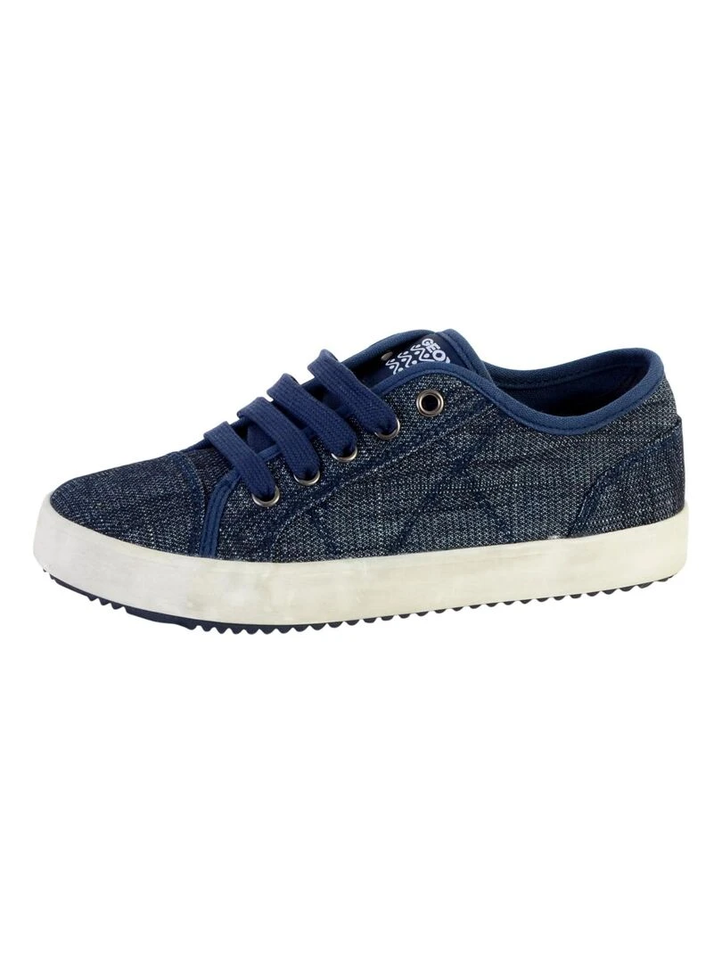 Basket Geox Enfant J Alonisso Bleu