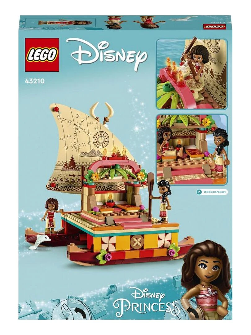 43210 Le Bateau Dexploration De Vaiana Lego® Disney Princess   N/A