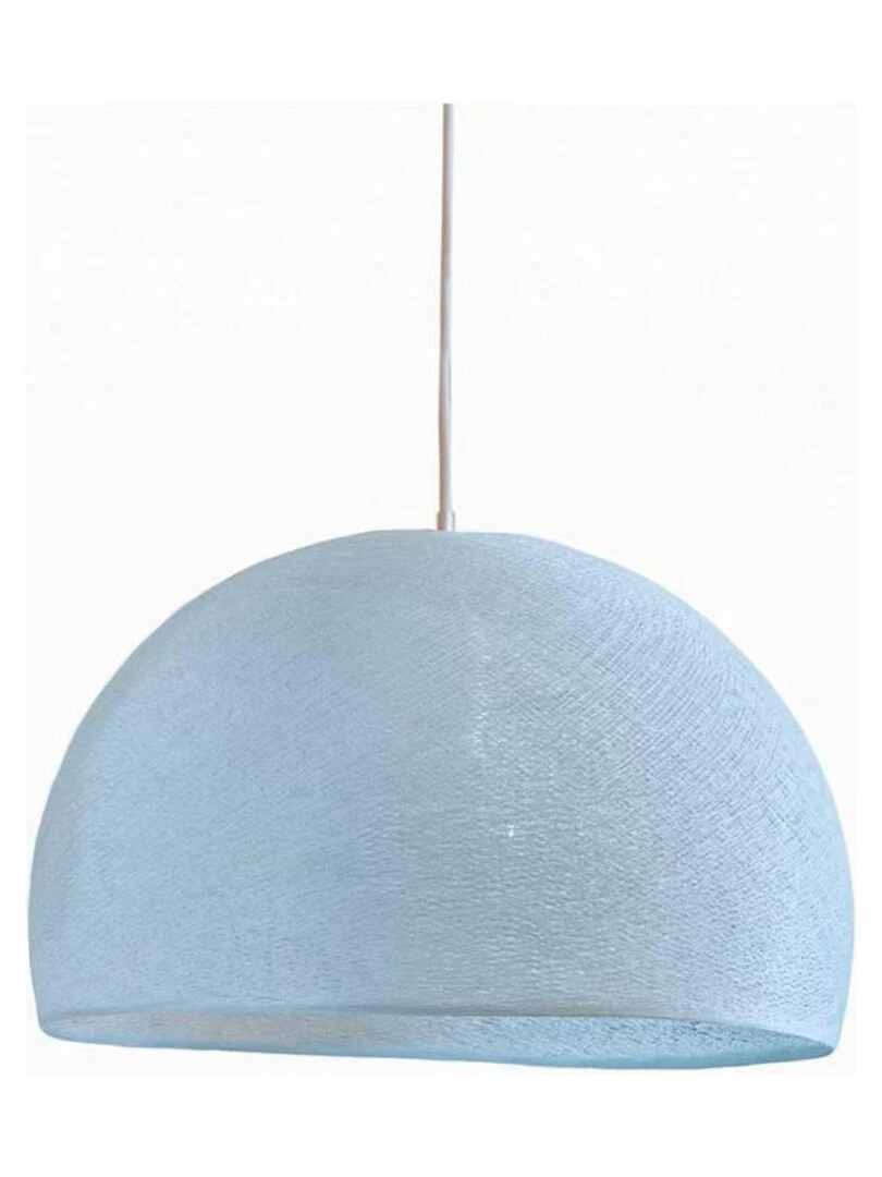 Abat jour coupole azur 50 et sa suspension simple Gris