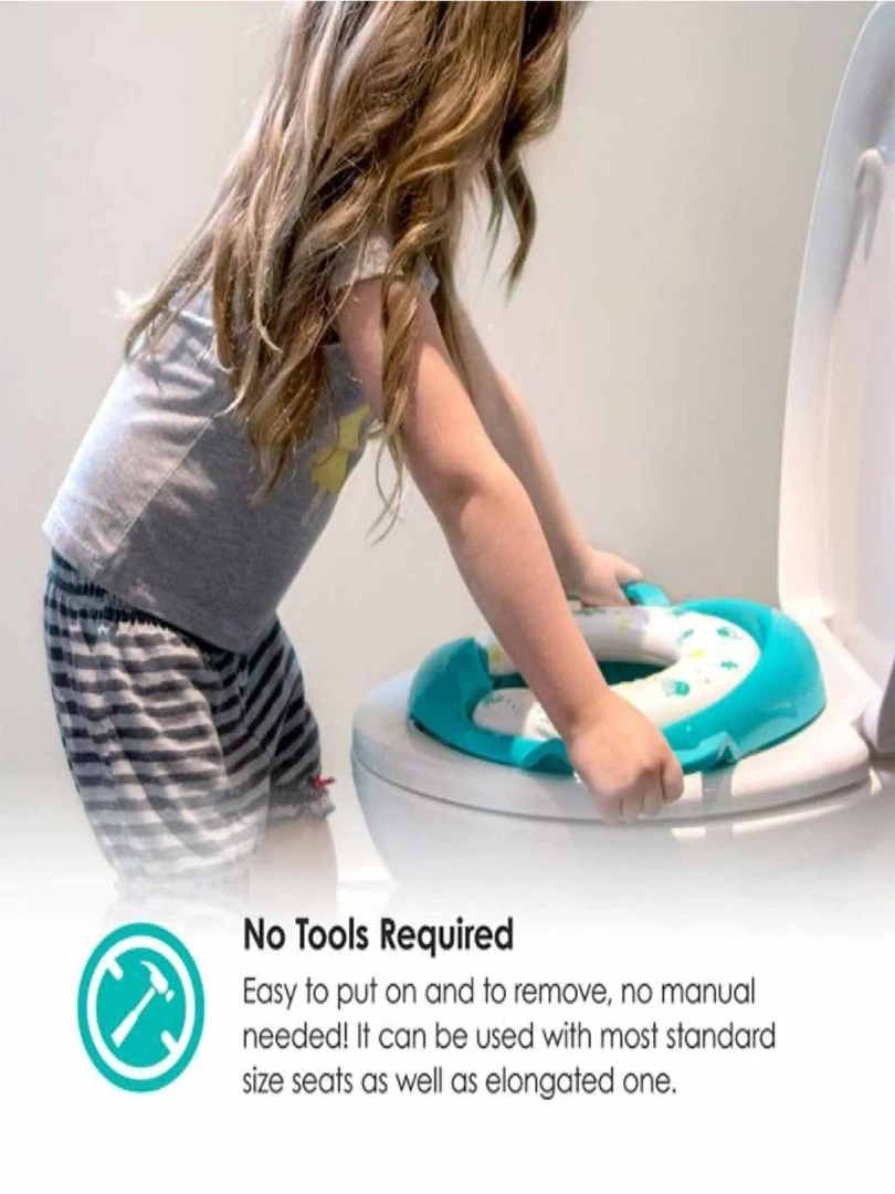 Siège De Toilette Pour L'apprentissage De La Propreté Vert