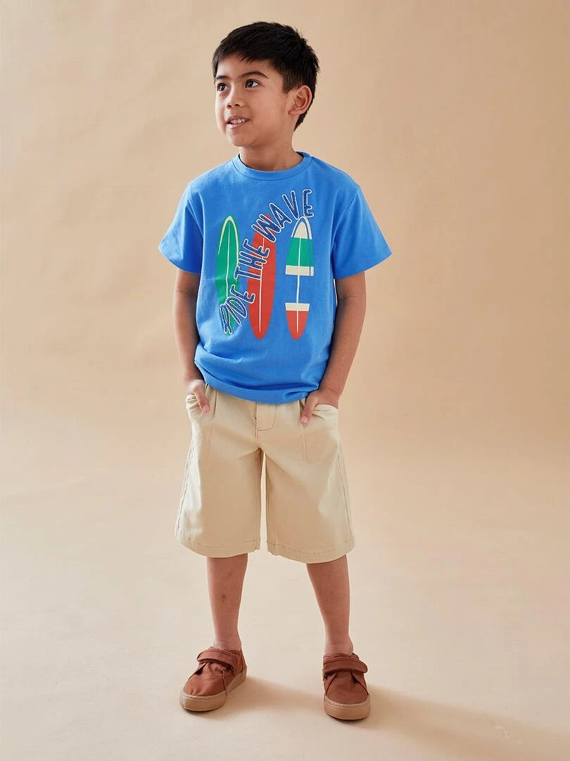 Short bermuda en twill Noukie's Beige
