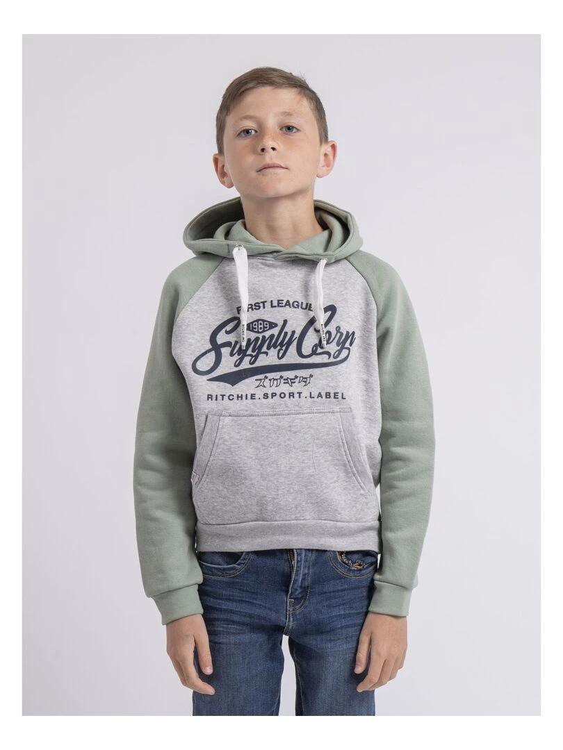 Sweat capuche WANDY J Vert
