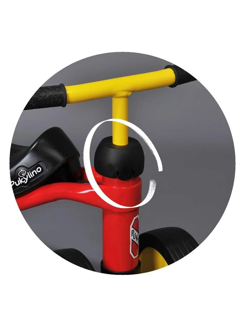 Trotteur PUKYLINO couleur PUKY   Rouge