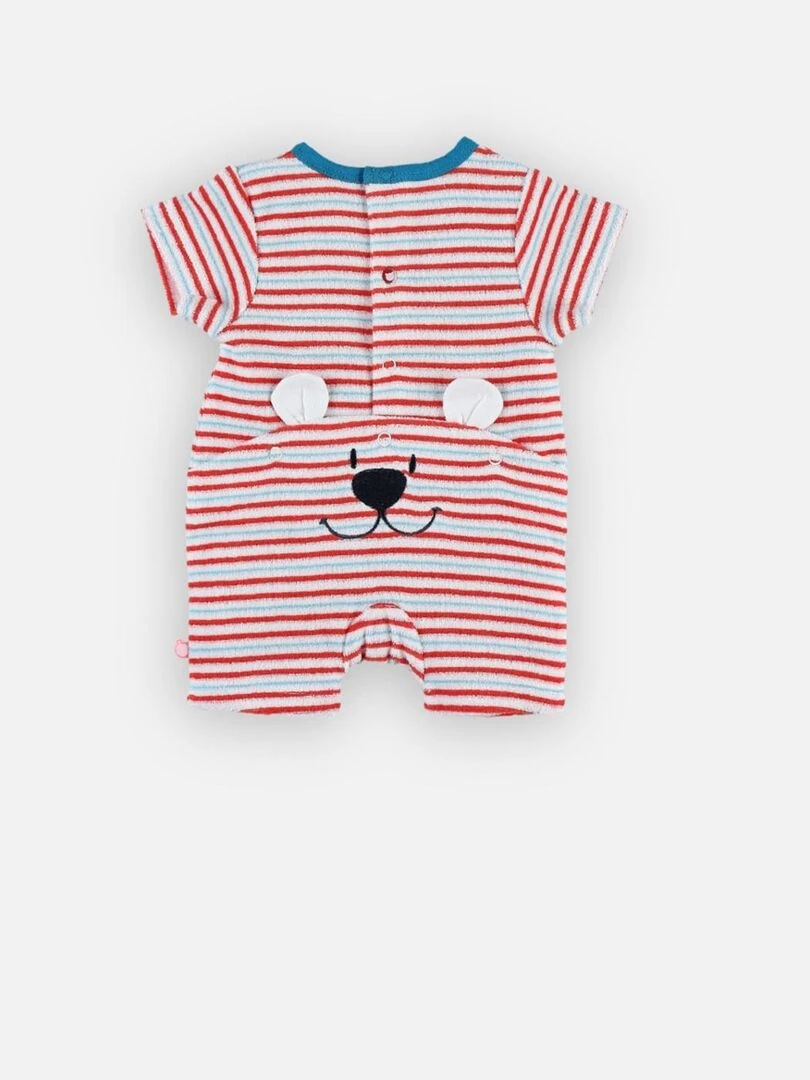 Pyjama combishort en jersey   Noukie's   Rouge