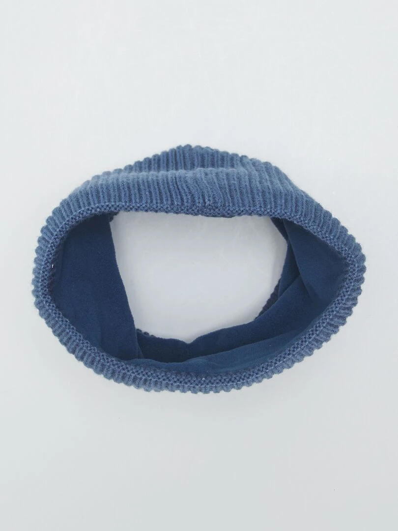 Ensemble bonnet + snood 'Star Wars'   2 pièces   Bleu