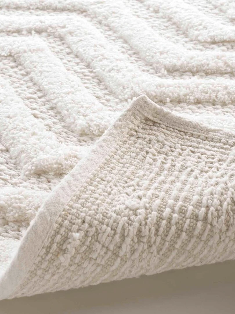 Tapis de bain 50 x 80 cm Angelis Blanc