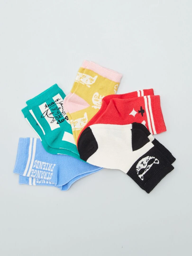 Lot de 5 paires de chaussettes X Little Bad Wolf Multicolore
