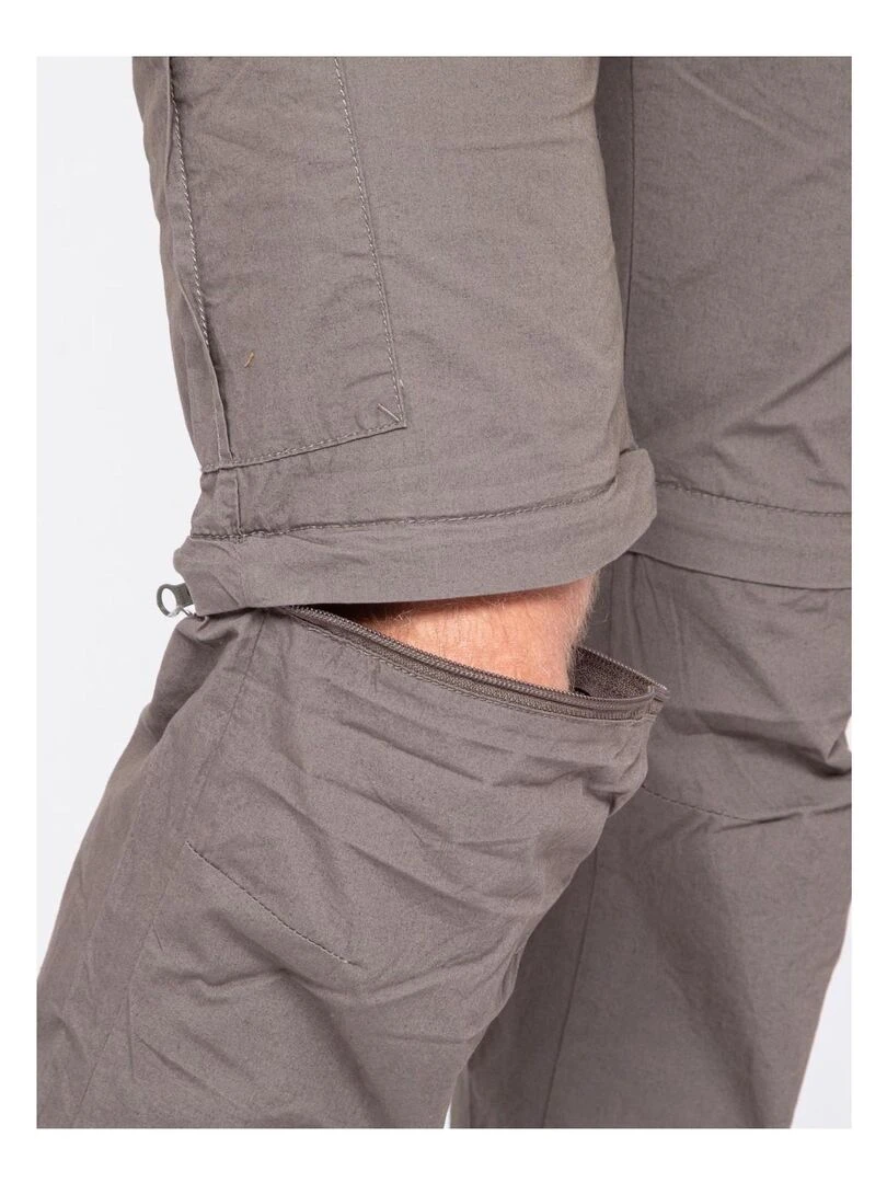 Pantalon transformable en bermuda CACHAN Kaki