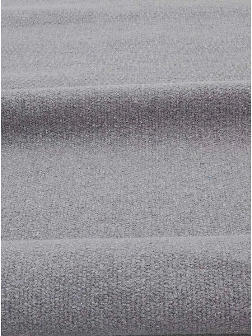 Tapis salon tissé main en laine RAINBOW Care&Fair Gris