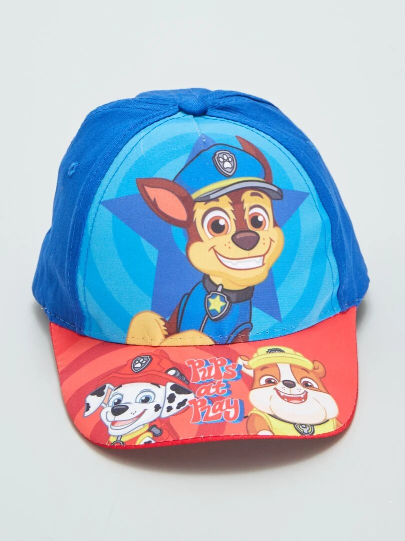 Casquette 'Pat'patrouille' bleu