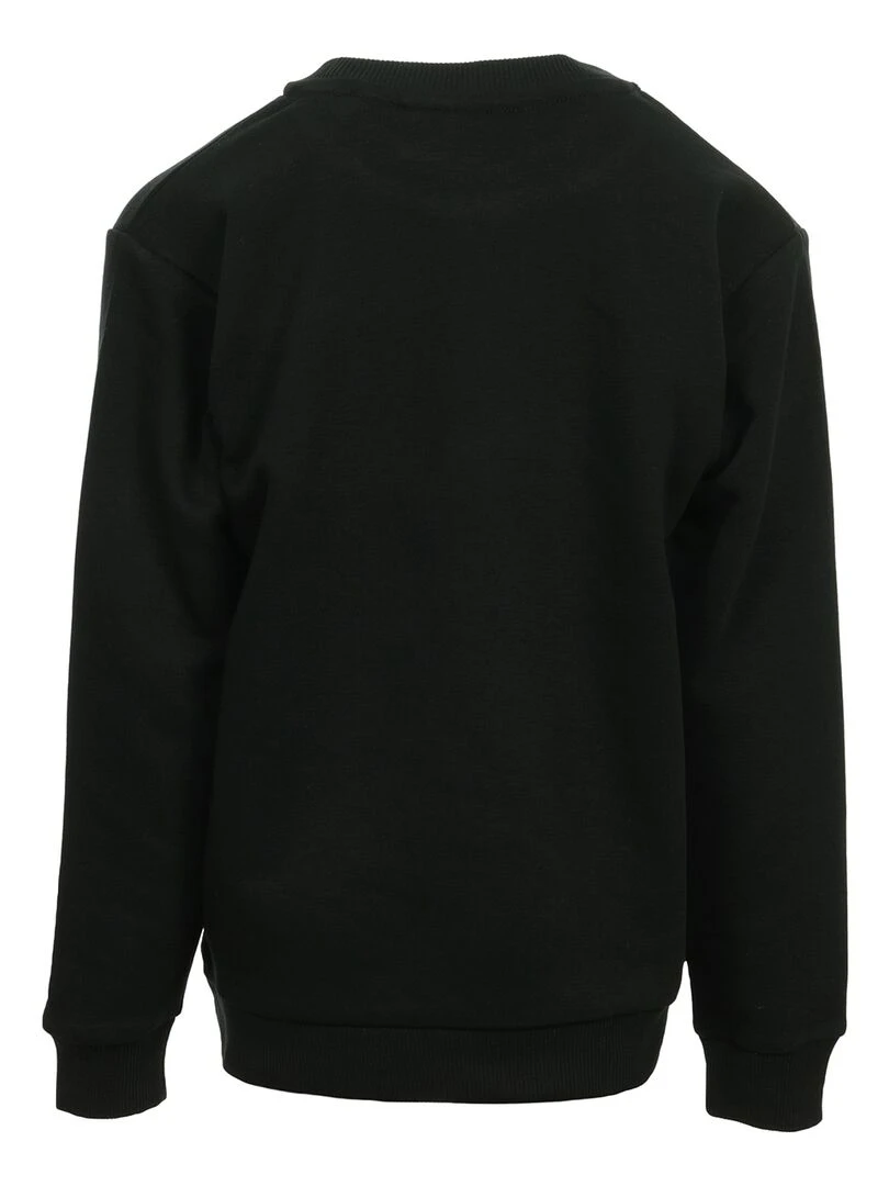 Kids Classic Logo Crew Sweat Noir