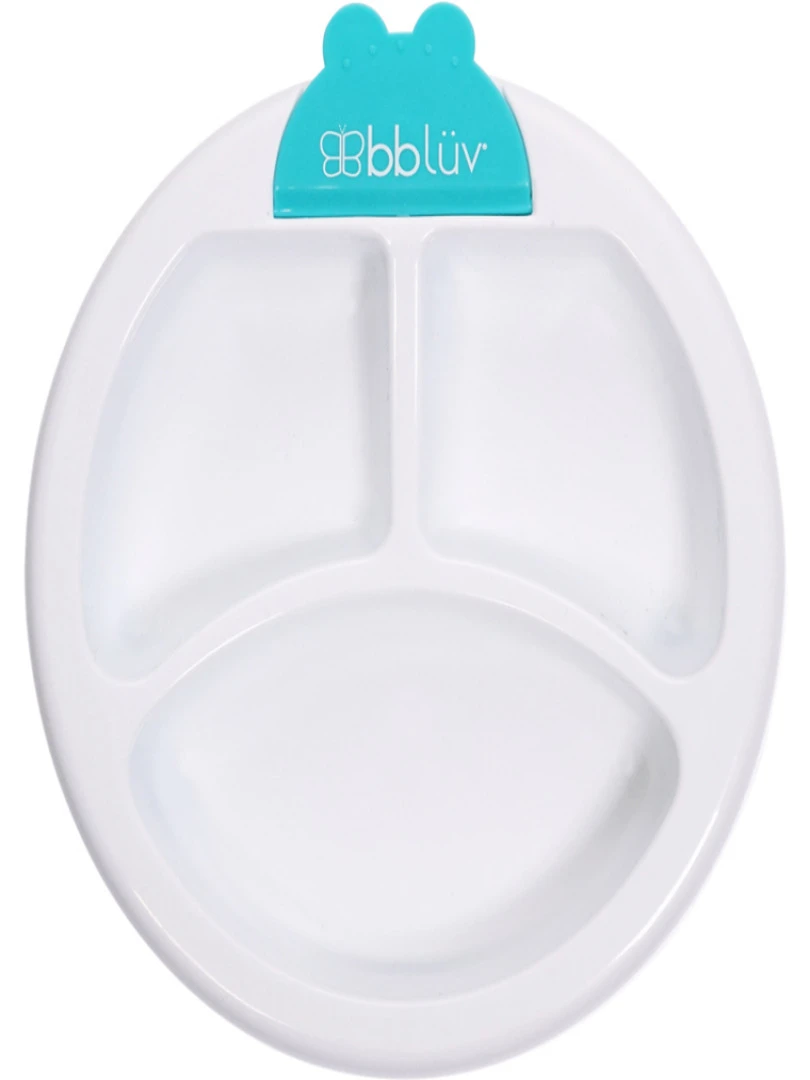 Assiette Chauffante Pour Bébé Platö Aqua Bleu