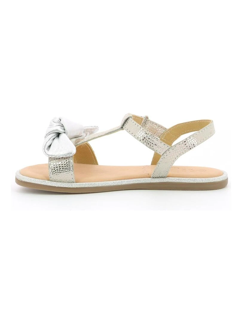 Sandales Cuir Palyza   Argent