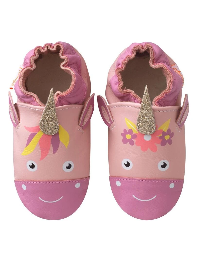 Lise la licorne Rose