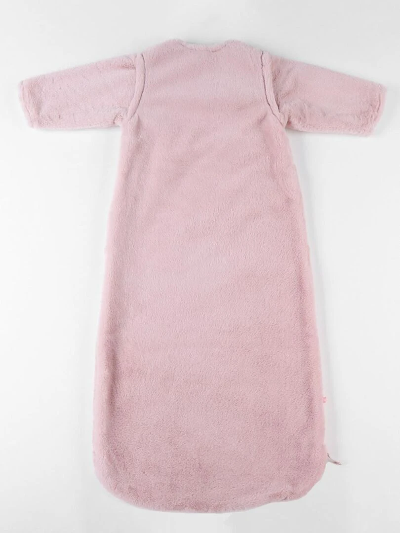 Gigoteuse 100 cm en fausse fourrure    Noukie's   Rose
